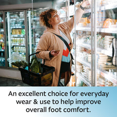 OC9 forefoot-pressure-relief supports comfortable standing and walking