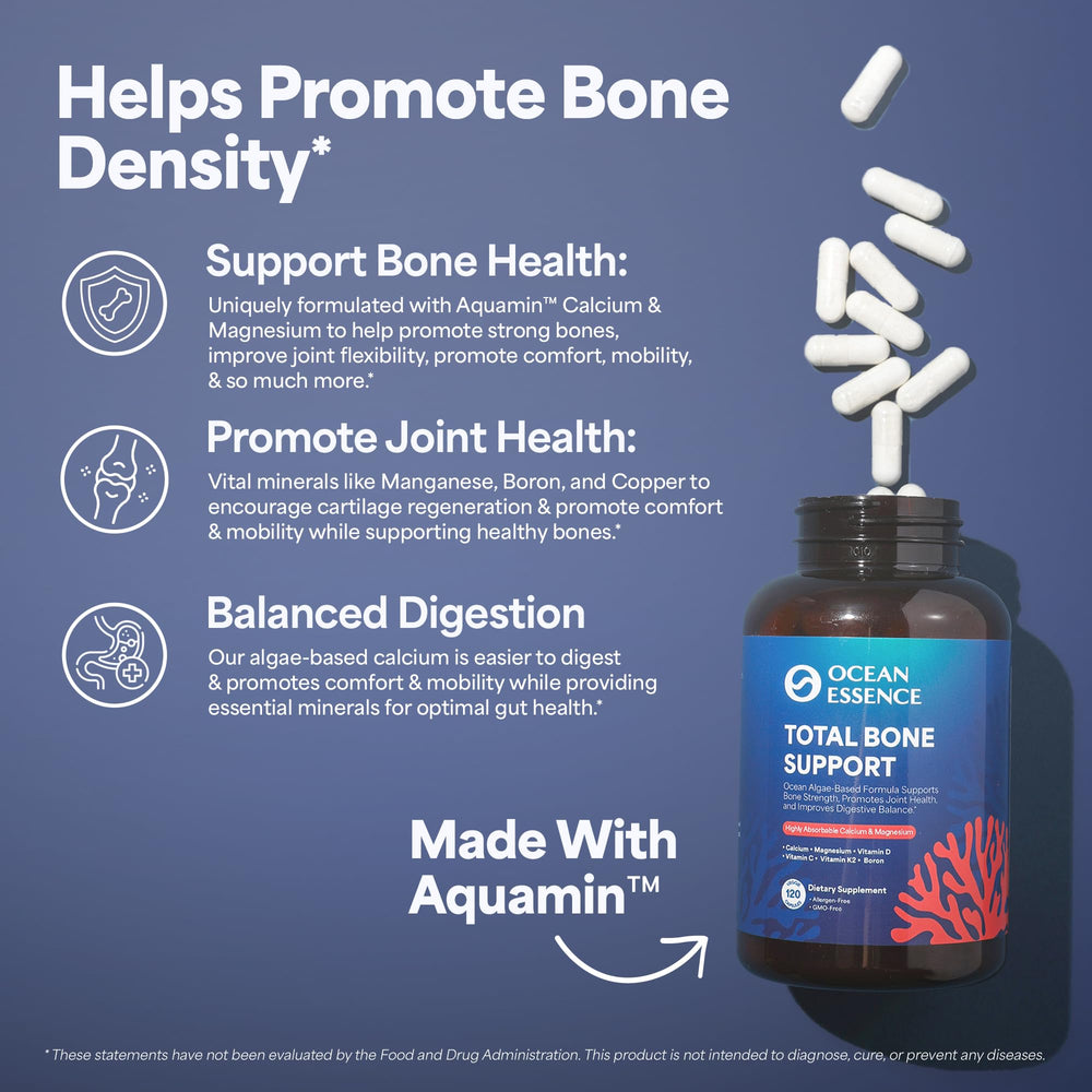 Close-up of capsules showing plant-based formula for daily calcium support