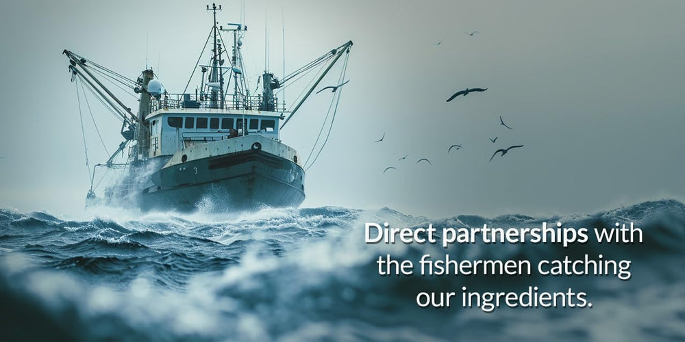 Sustainability and traceability logo for Oceanutra Krill Oil