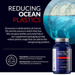 USA-made Oceanutra Krill Oil packaging and labeling