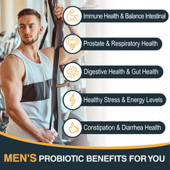 Ocshesally Delayed-release capsules ensure probiotic transit to the gut for men