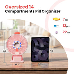 Odaro automatic-pill-dispensing-button delivers quick, measured doses.