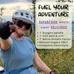ODD BALLS Cherry energy balls ingredients reveal mushroom blend for clean energy