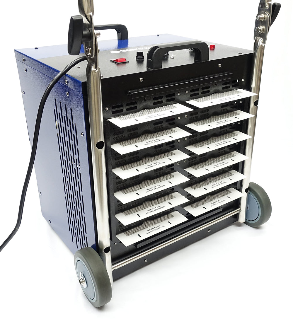 OdorStop OSOP1 ceramic plate, stainless mesh detail for durability
