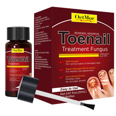 OETMOE toenail treatment extra strength bottle for deep repair of damaged nails.
