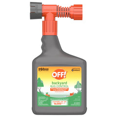 OFF! Coverage up to 16,000 sq ft for outdoor insect protection.