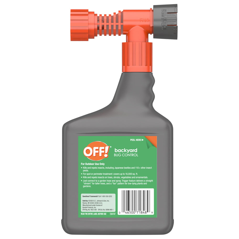 OFF! Four-pack value for treating multiple outdoor areas or repeat applications.