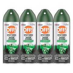 OFF! Deep Woods Sportsmen lightweight spray bottle for easy application.