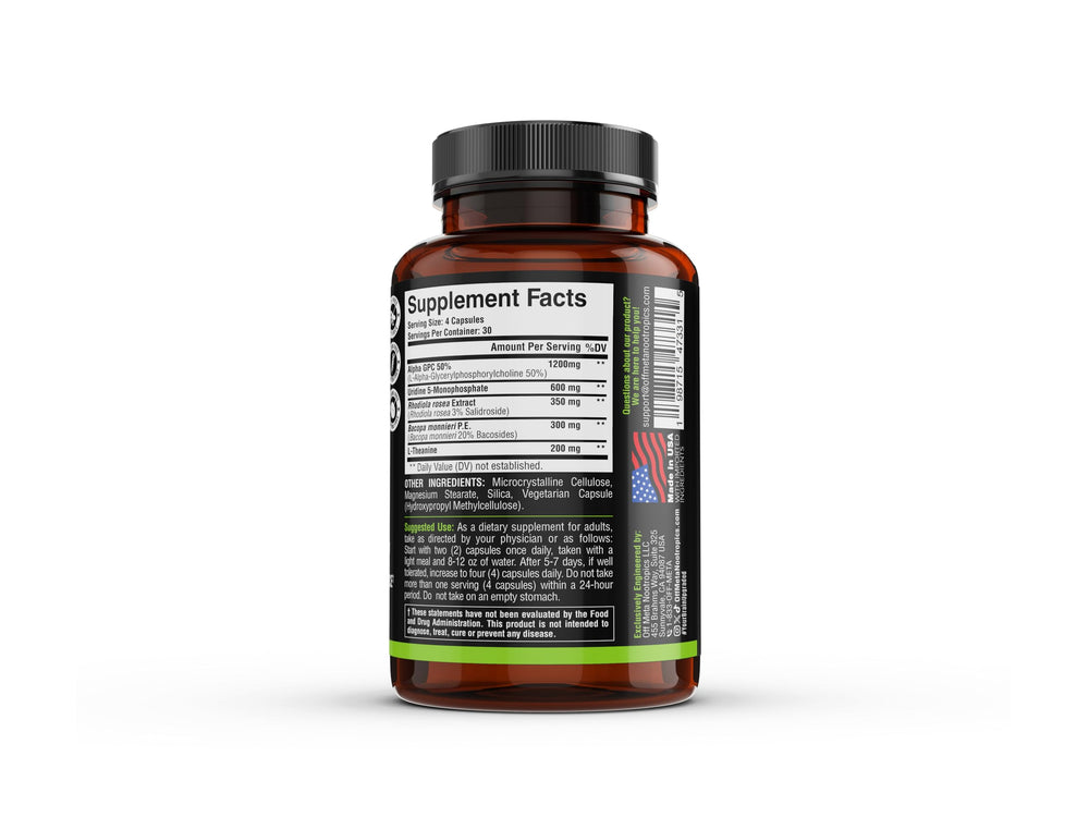 Inside view of Off Meta Gigachad Stack capsules for daily routines.