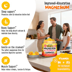 OH MY CHEWY gummies interior fill view magnesium glycinate absorption detail