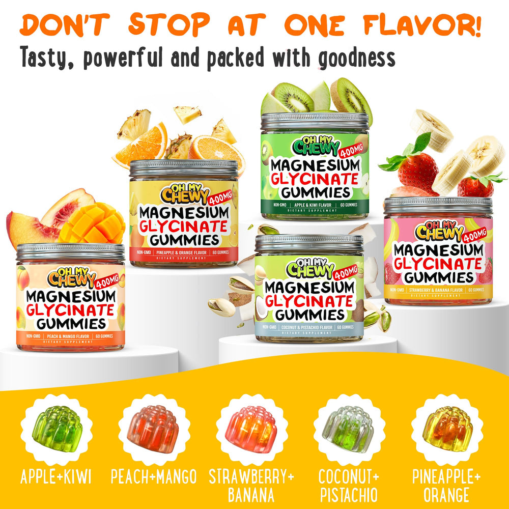 OH MY CHEWY kid friendly gummy snack may support daily wellness