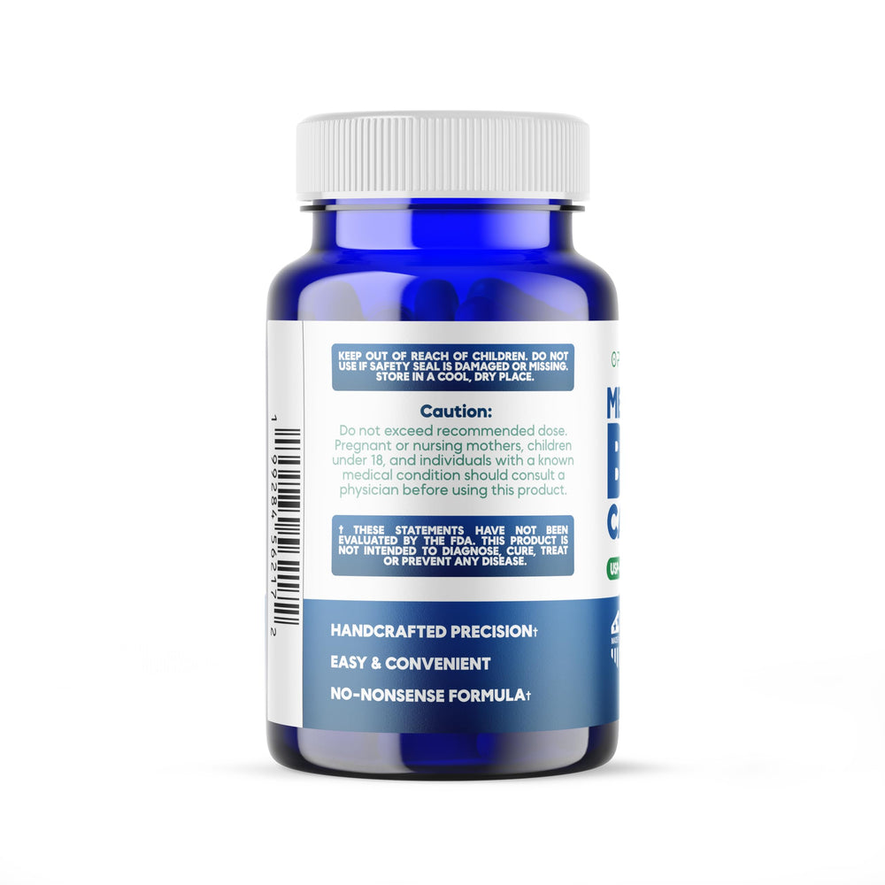 OH Optimal Human Naturals no fillers or dyes in vegan capsules.