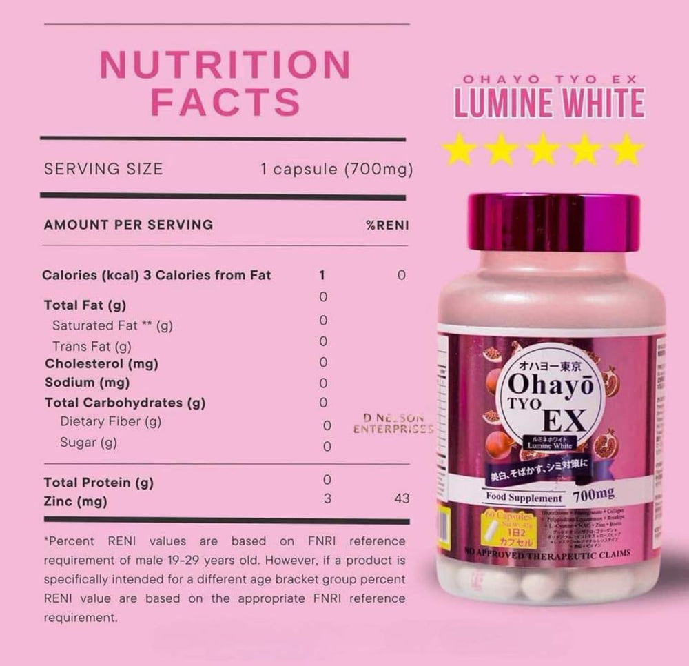 OhayoTYO EX Lumine White on kitchen counter supports daily wellness routine.