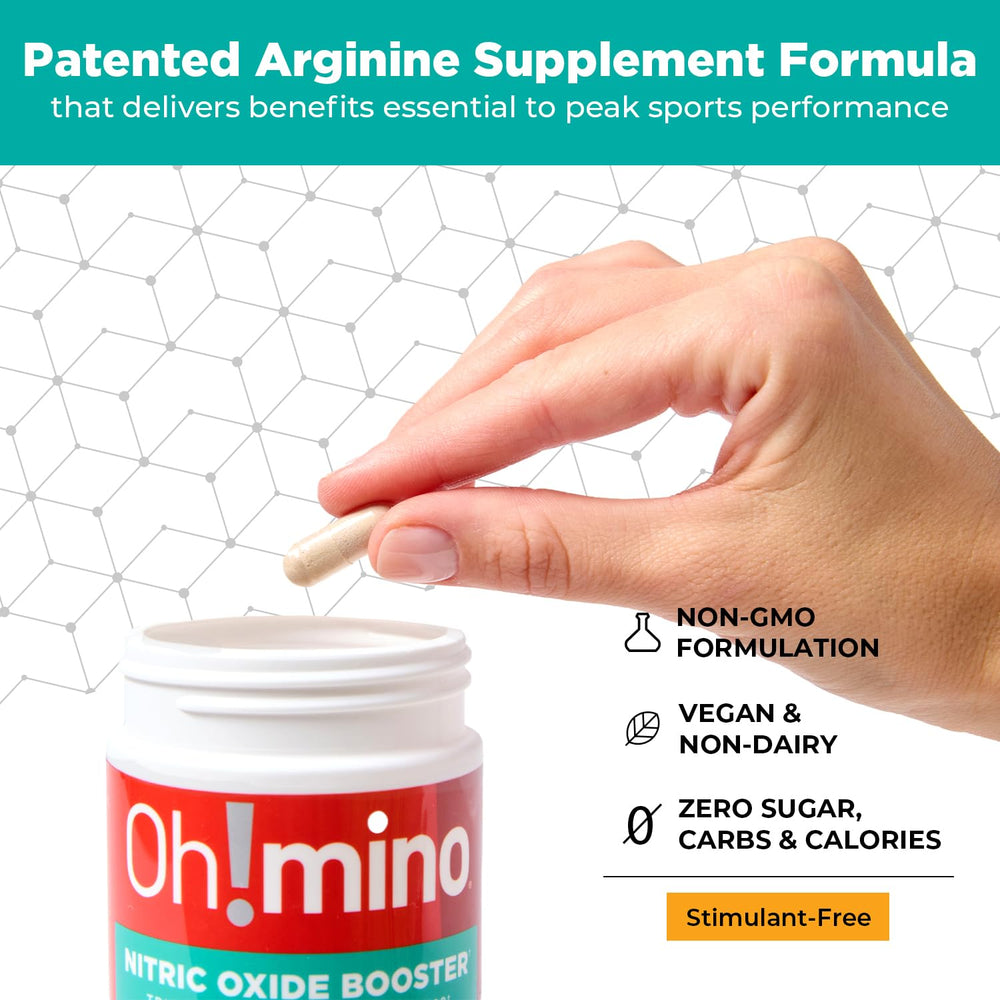 Oh!mino beetroot powder ingredient signals natural nitric oxide support for workouts.