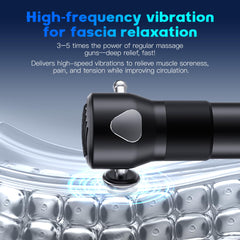OIey OLEY massage gun with three speeds and LED indicators for customizable comfort.