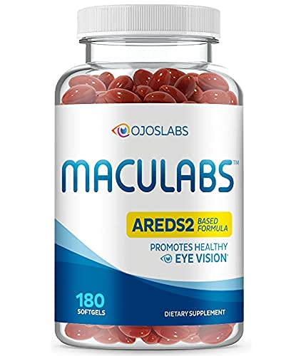 OjosLabs eye vitamins bottle front view for daily eye nourishment