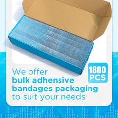 OK TAPE waterproof clear bandages offer water-resistant protection during showers and swimming.