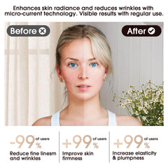 Okahila Massager shows three LED color modes for skincare