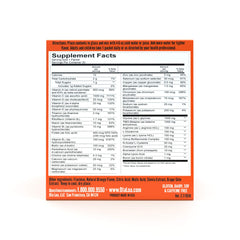 Ola Loa Energy Orange spoon with powder ready to mix