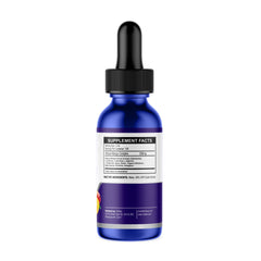 Label detail shows 11-herb blend and natural ingredients on OLIBELA drops.