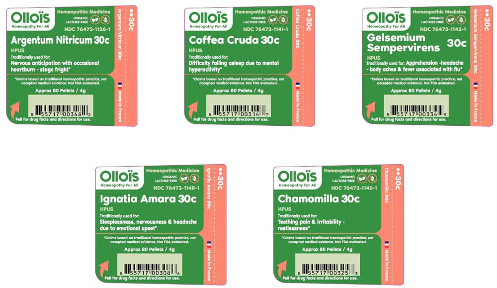 OLLOÏS Chamomilla 30C tube helps soothe mood before bed