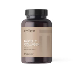 BioCell Collagen II bottle with label emphasizing quality and joint support potential.