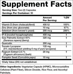 Prosplex for Men capsules closeup highlighting key ingredients for everyday wellness