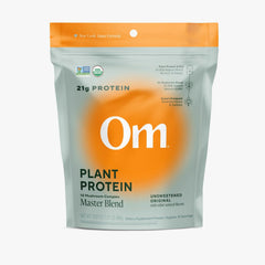 OM MUSHROOM SUPERFOOD Master Blend bag front for energy and recovery.