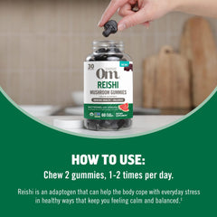 OM Mushroom Superfood Third-party tested label confirms purity and potency
