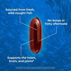 IFOS-certified label on OMAPURE packaging signifying purity and safety.
