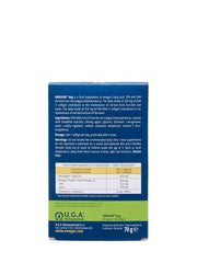 OMEGOR Veg vitamin E ingredient label signaling stability for vegan omega-3