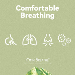 Close-up of Omnite OMNIBREATHE capsules ready to take daily