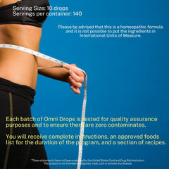 Mix Omni IV with water or juice for convenient use.