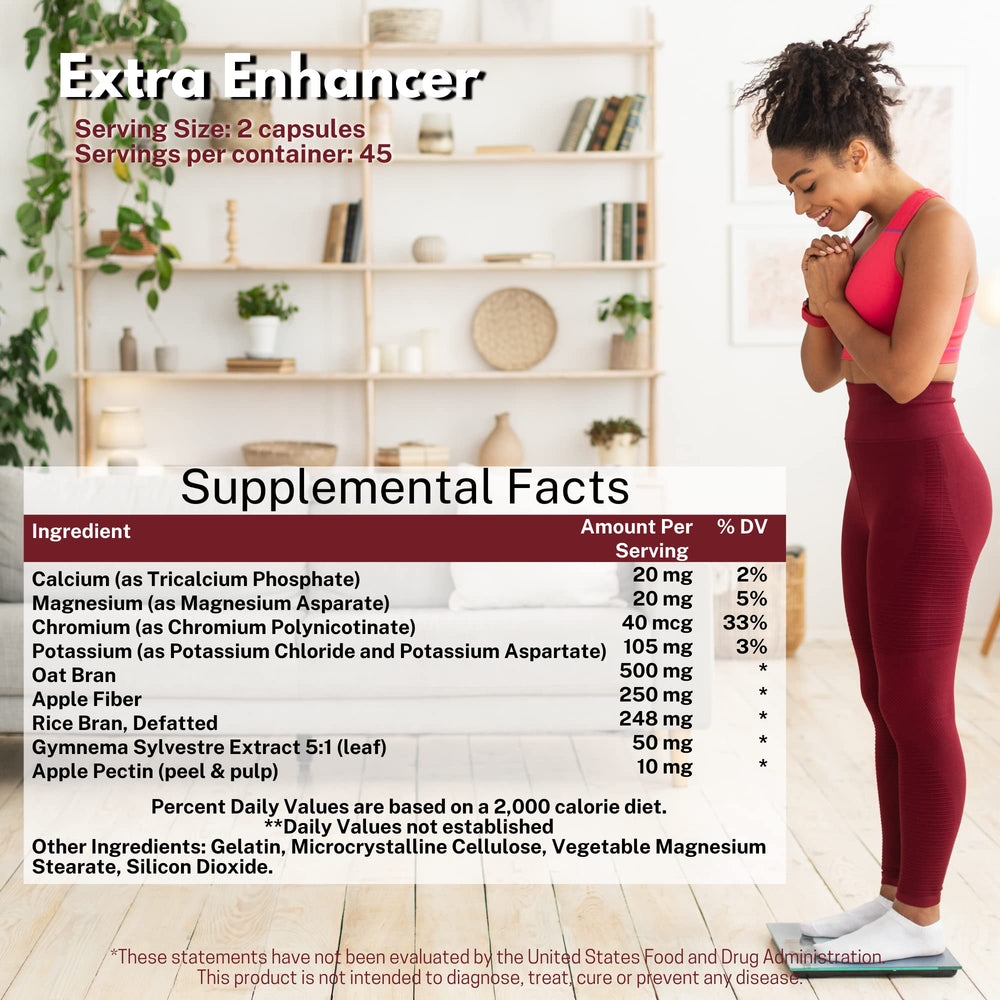 Omnitrition OmniTrim Extra Enhancer pouring from bottle for easy daily use