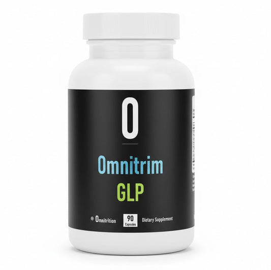 Omnitrition OmniTrim GLP bottle front for daily energy support