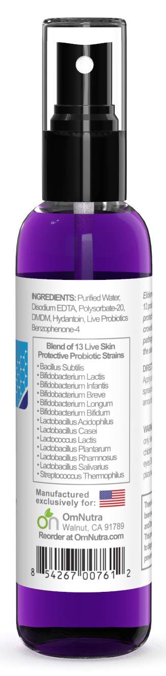 OmNutra skin care application mist; easy spray for daily use