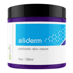 OmNutra Topical Probiotic Skin Cream jar shows rich moisture for daily use