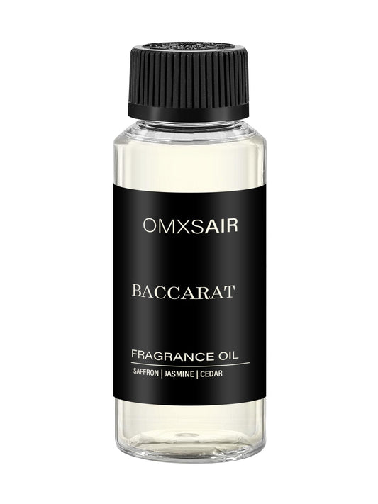 OMXSair Baccarat diffuser oil bottle for hotel-like luxury in any room.