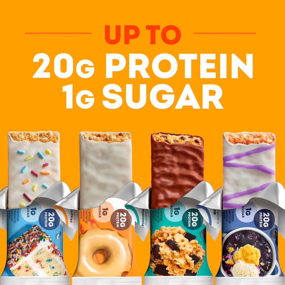 ONE Fruity Cereal protein bar 12-pack box for pantry storage