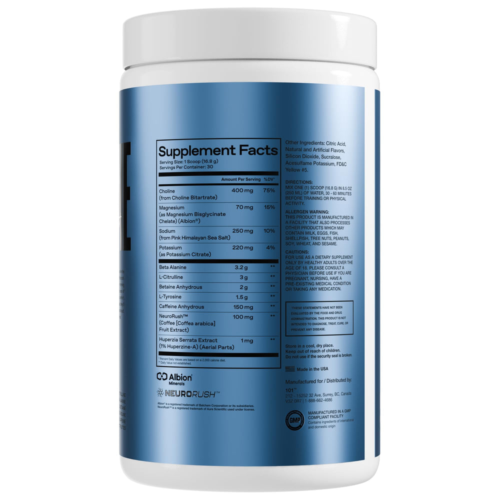 ONE OF ONE Sport pineapple punch powder dissolving in water for refreshingly clean flavor and energy.