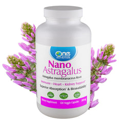 One Planet Nutrition Nano Astragalus bottle ready for daily immune support.