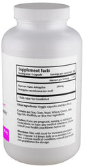 One Planet Nutrition Nano Astragalus capsules close-up highlighting nano-sized absorption benefits.