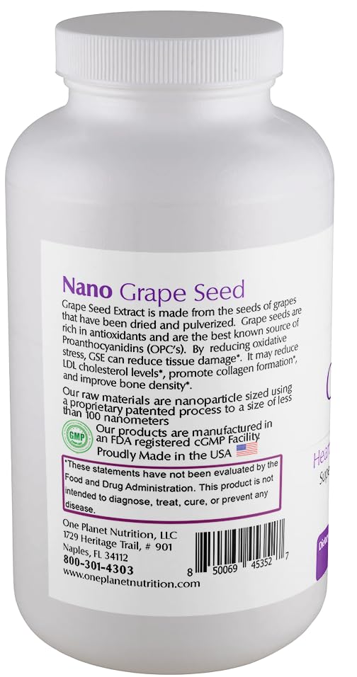 OPCs close-up from One Planet Nutrition highlighting skin and joint support.