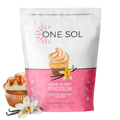 One Sol Lean Protein Powder bag; plant-based fueling for daily needs.