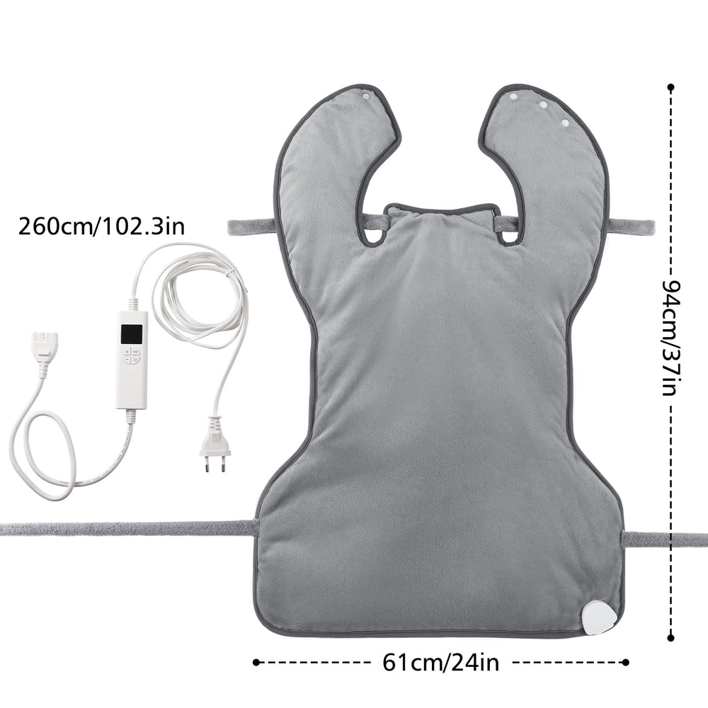 OneAmg heat pad machine-washable after detaching power cord and controller.
