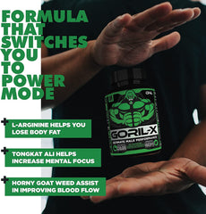 ONL Goril-X capsules close-up, ready for daily use