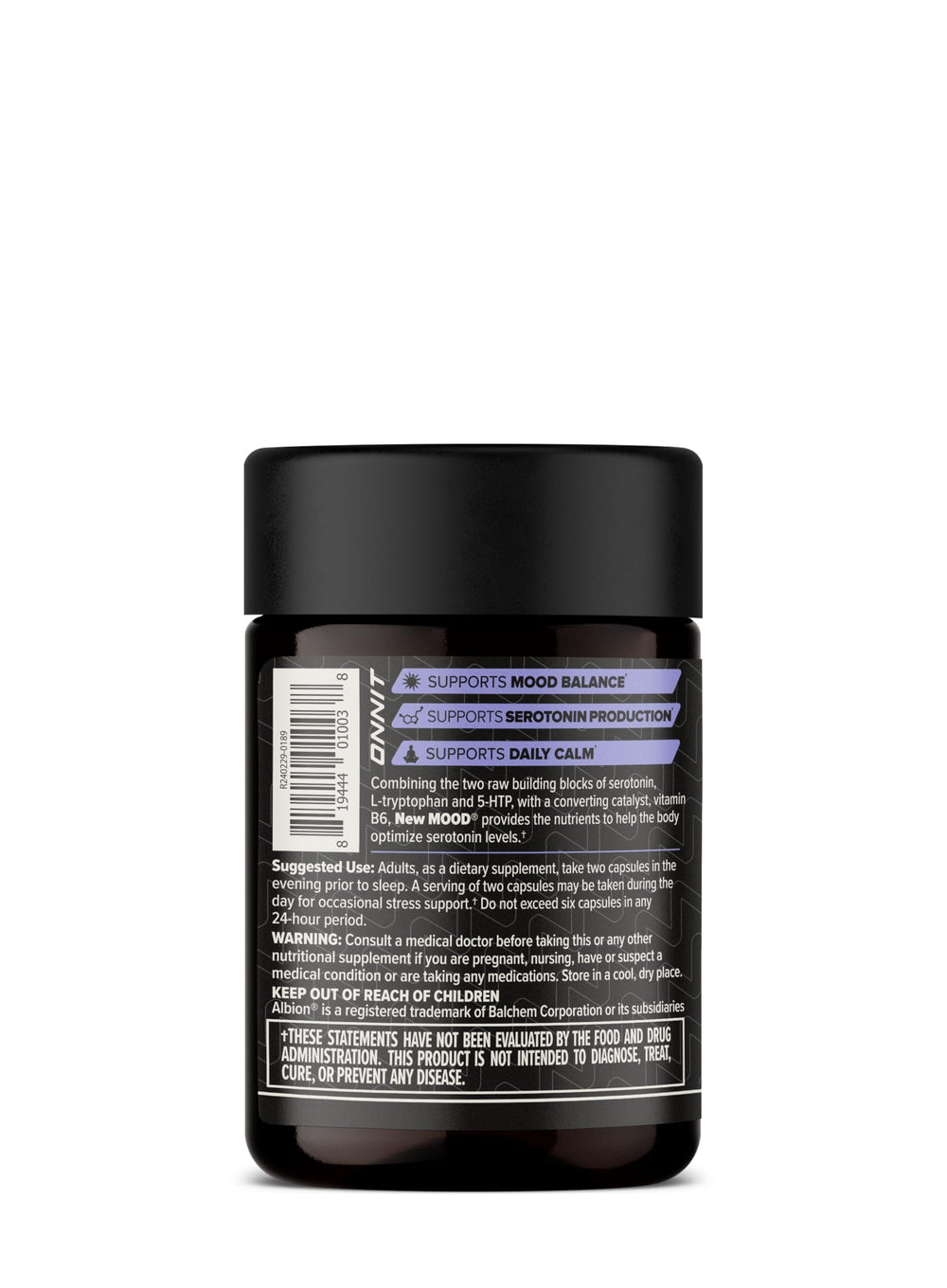 ONNIT Alpha Brain capsules open showing individual capsules and cognitive support.