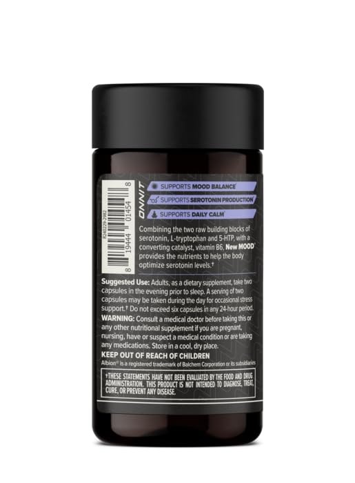 ONNIT New Mood bottle on desk ready for daily routine use.