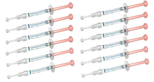 Opalescence 20% Melon Flavor syringe refill kit ready for at-home whitening.