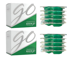 Opalescence Go 15% Mint trays out of box for convenient use.